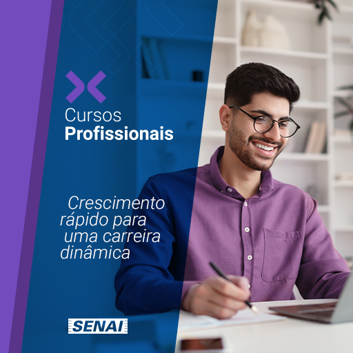 Clique aqui para conhecer os Cursos Profissionais do SENAI Santa Catarina, feitos para quem busca crescimento rápido na carreira.
