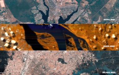 Divulgadas as primeiras imagens geradas por satélite desenvolvido com participação catarinense