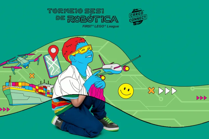 Torneio de robótica da FLL mobiliza estudantes a criar soluções para o transporte
