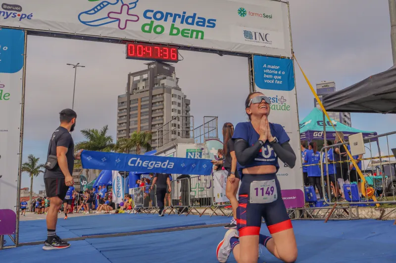 SESI/SC promove etapa do Corridas do Bem em Florianópolis neste domingo (2)