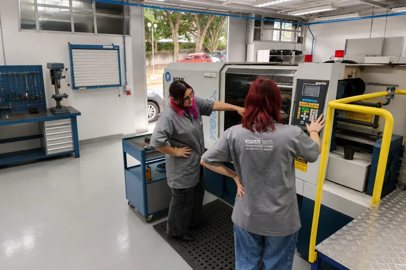 Alta empregabilidade impulsiona procura pelo Curso Técnico em Plástico do SENAI Joinville