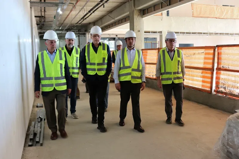Comitiva da FIESC visita Rio do Sul para acompanhar obras do novo SENAI