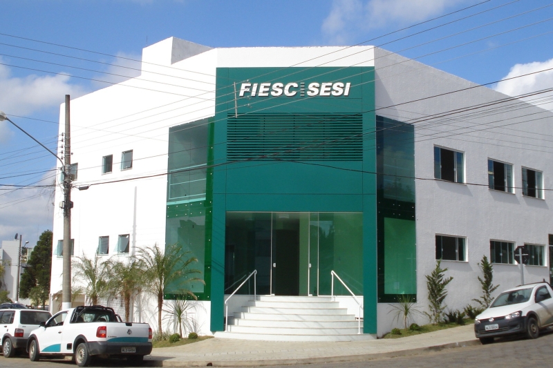 Unidade do SESI em Canoinhas